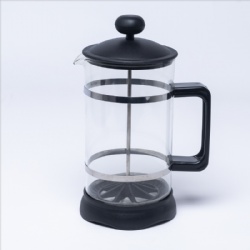 Glass French filter press pot